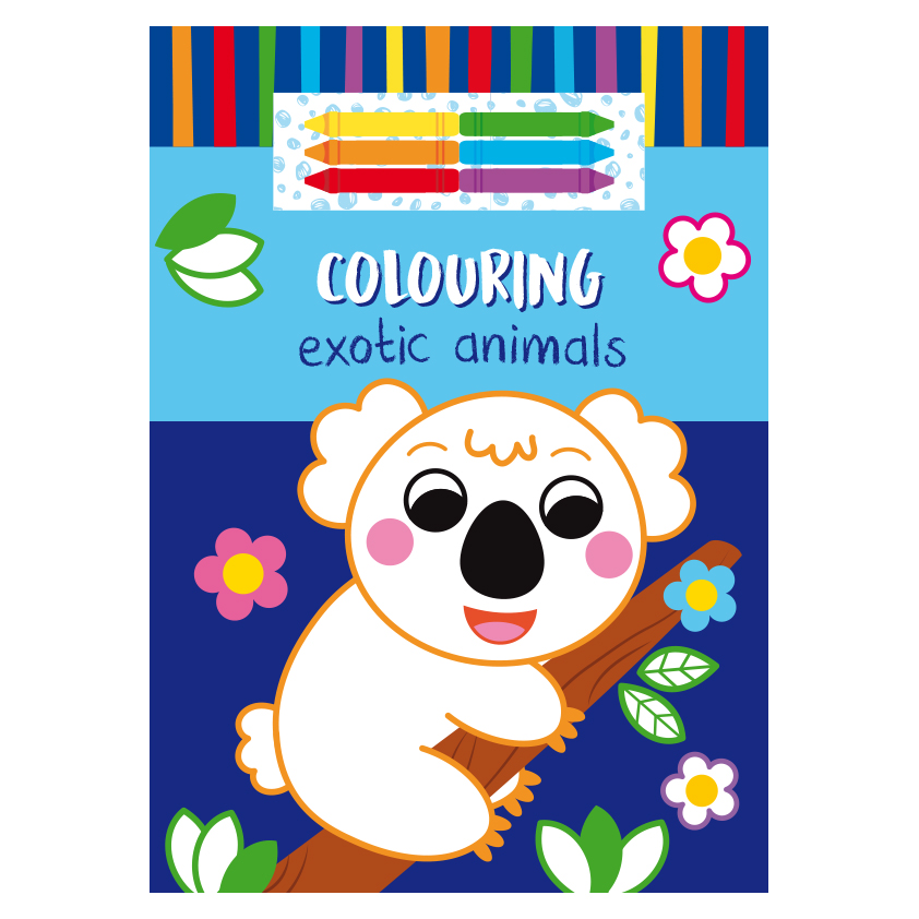 Colouring Exotic Animals