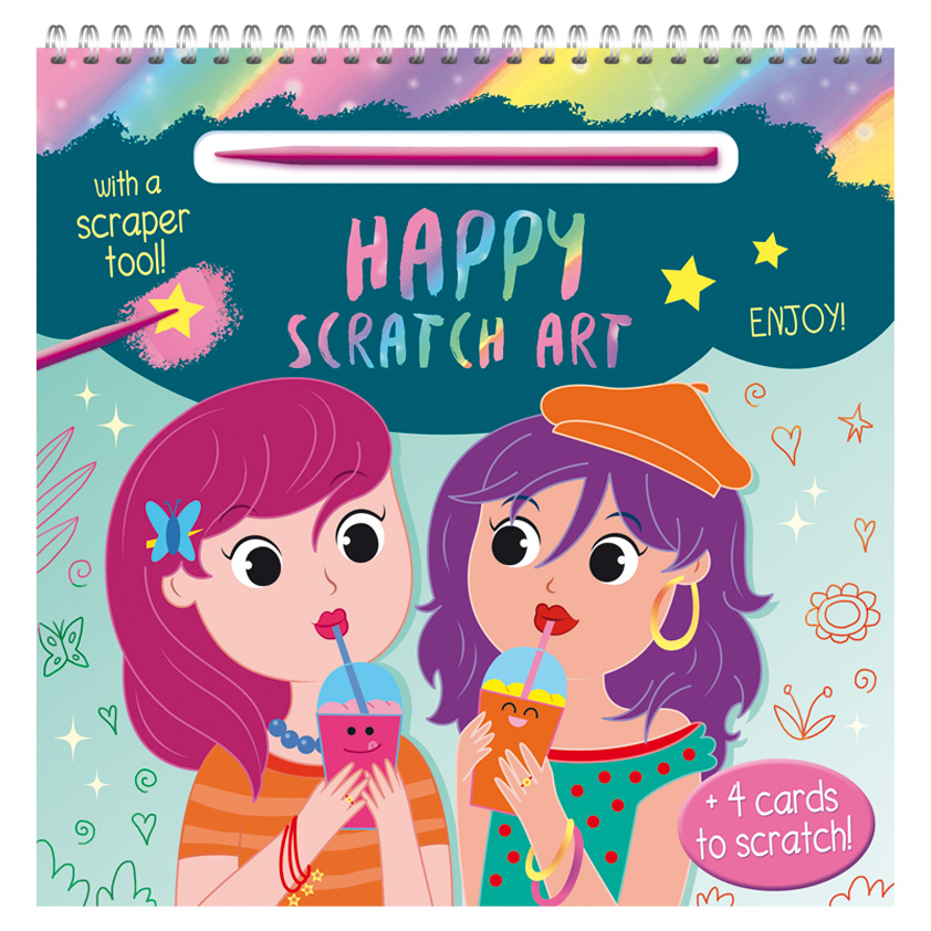 Happy Scratch Art - Enjoy!