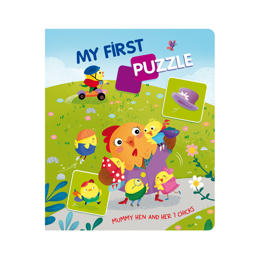 My First Puzzle Book - Mummy Hen