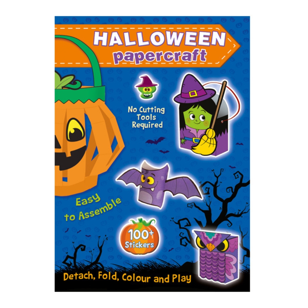 Halloween Papercraft - Blue