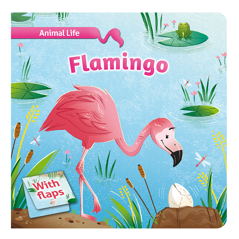 [K0178-T01] Animal Life - Flamingo