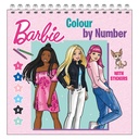 Barbie Colour By Number - Pink