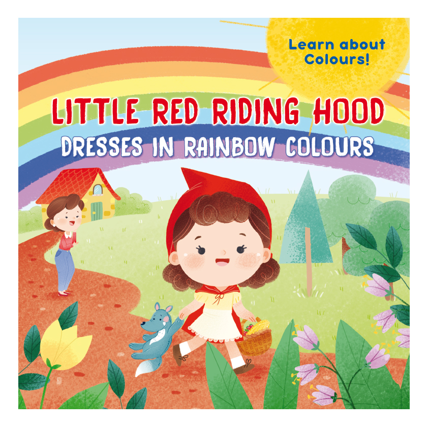 Fairy Tales - Little Red Riding Hood Dresses in Rainbow Colours