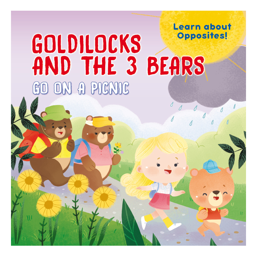 Fairy Tales - Goldilocks and the 3 Bears Go on a Picnic