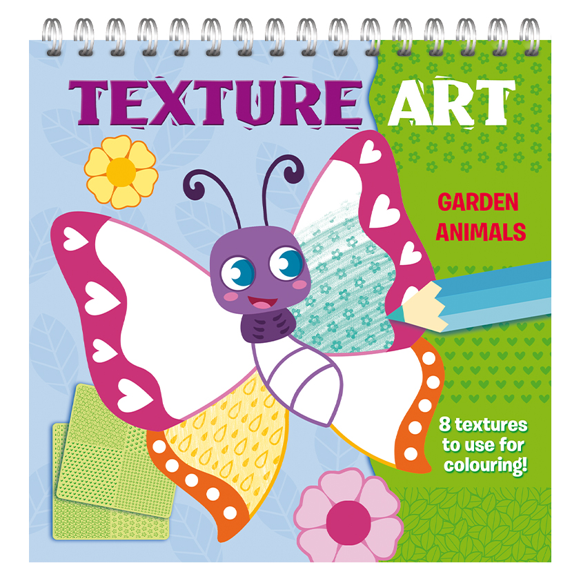 Texture Art - Garden Animals
