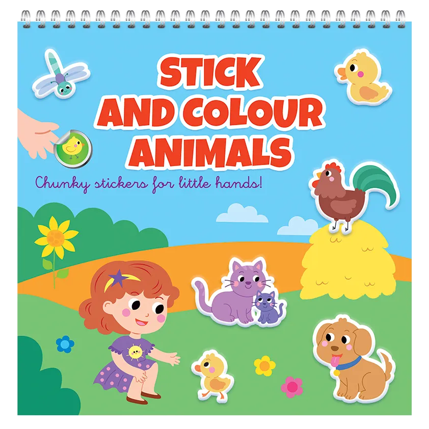 Stick & Colour Animals - Farm