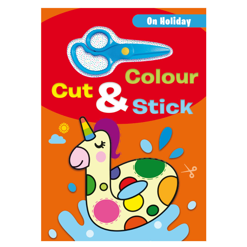 Colour, Cut & Stick - On Holiday