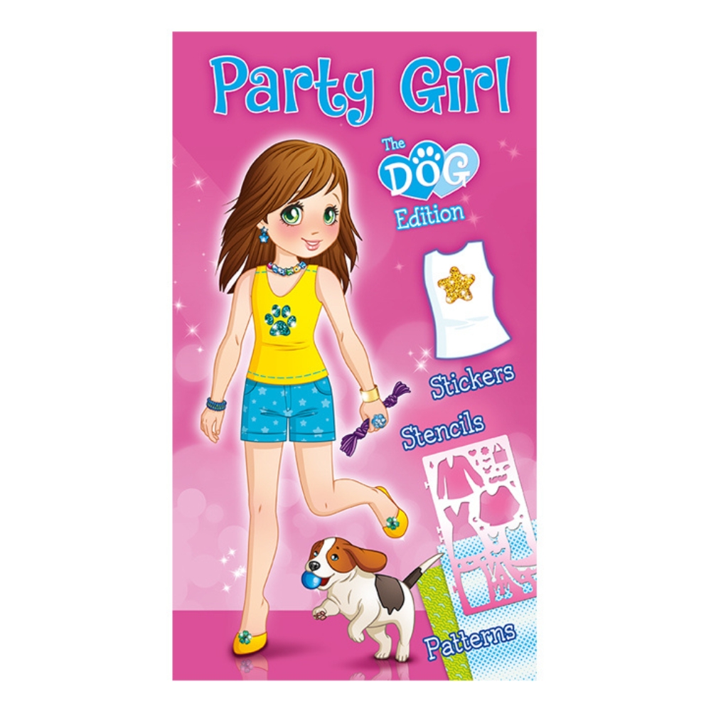 [J0357-T01] Party Girls – II [Dog Edition] - Pink (-)