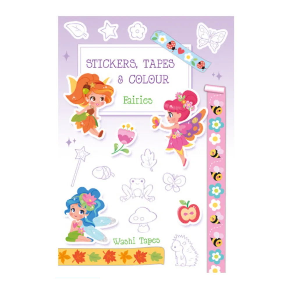 Stickers, Tapes & Colour - Fairies