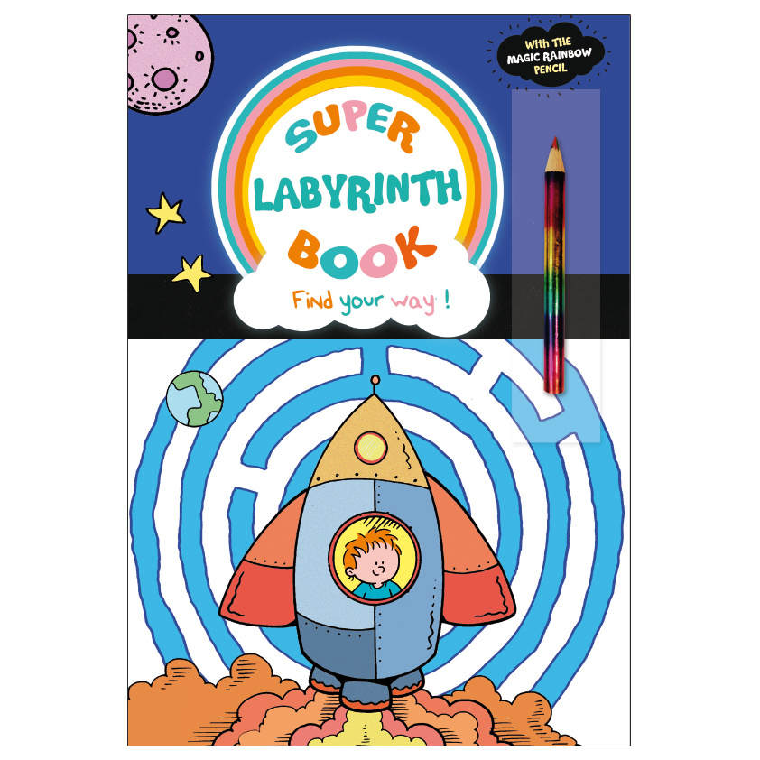 Super Activity Books - Super Labyrinth Designs
