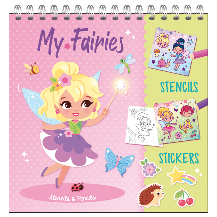 Stencils and Stickers - Fairies