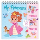 Stencils and Stickers - Princesses