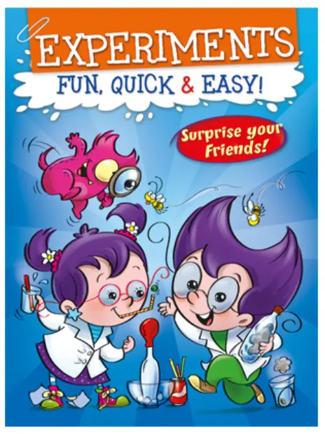Experiments Fun, Quick & Easy - Blue