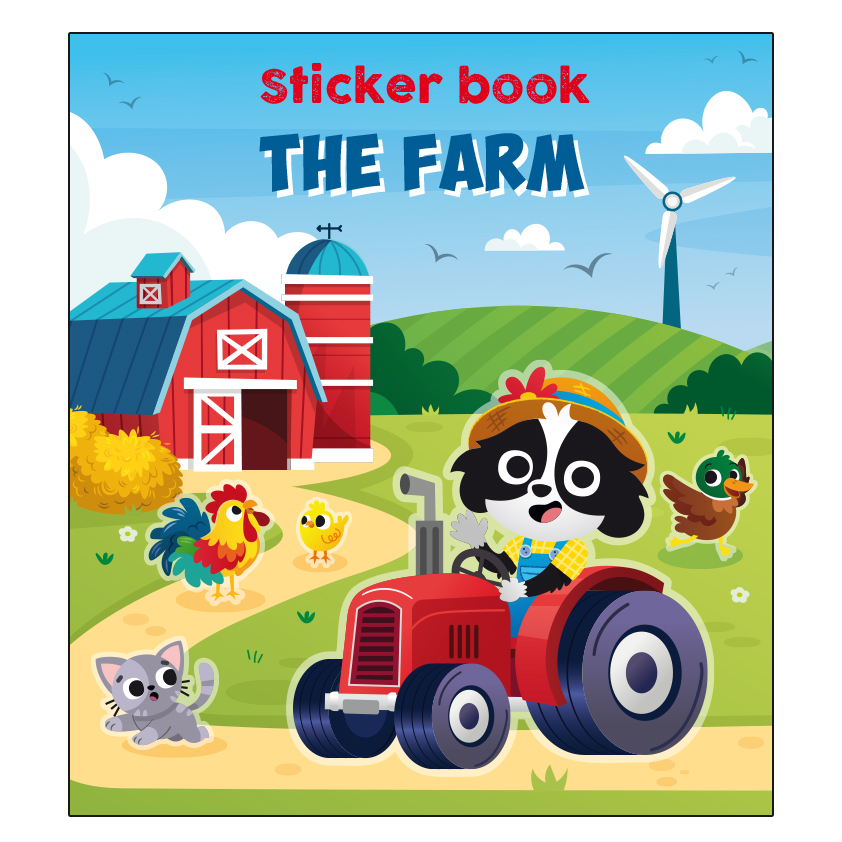 Sticker Book - The Farm