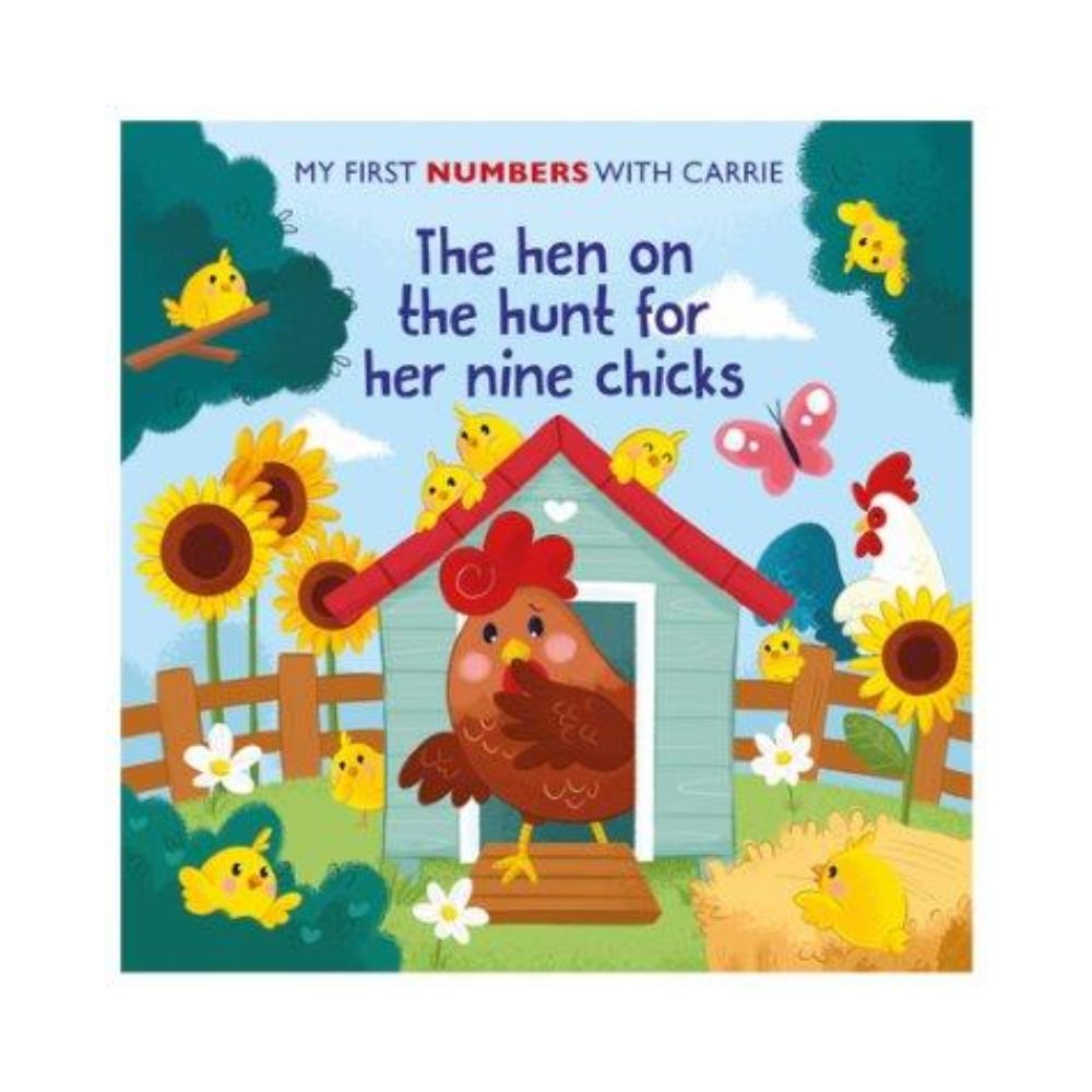 The hen on the hunt for her 9 chicks