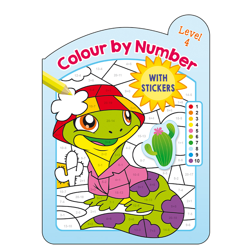 Colour by numbers - Level 4
