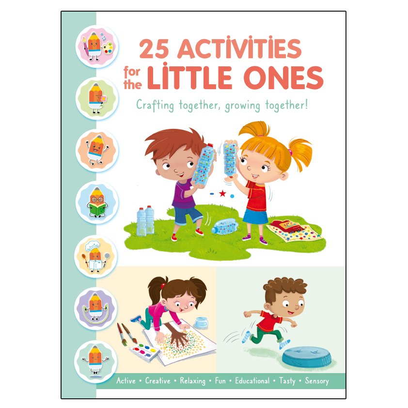 [P0166-T01] 25 Activities for Little Ones - Blue Cover (-)