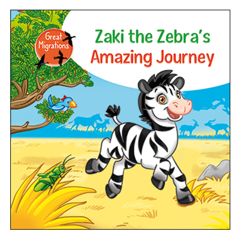 [P0111-T04] Amazing Journey - Zaki the Zebra (-)
