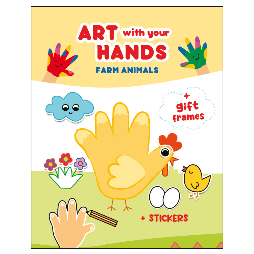 [J0395-T01] Art with Your Hands - Farm Animals (-)
