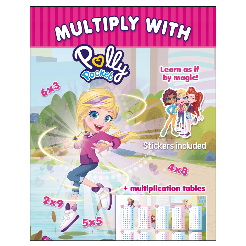 [S0255-T02] Calculate with Polly Pocket - Multiply (-)