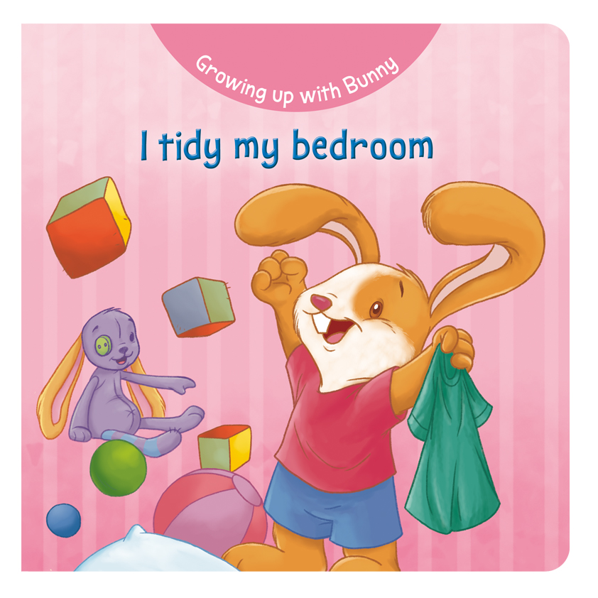 Growing Up With Bunny - I tidy my bedroom
