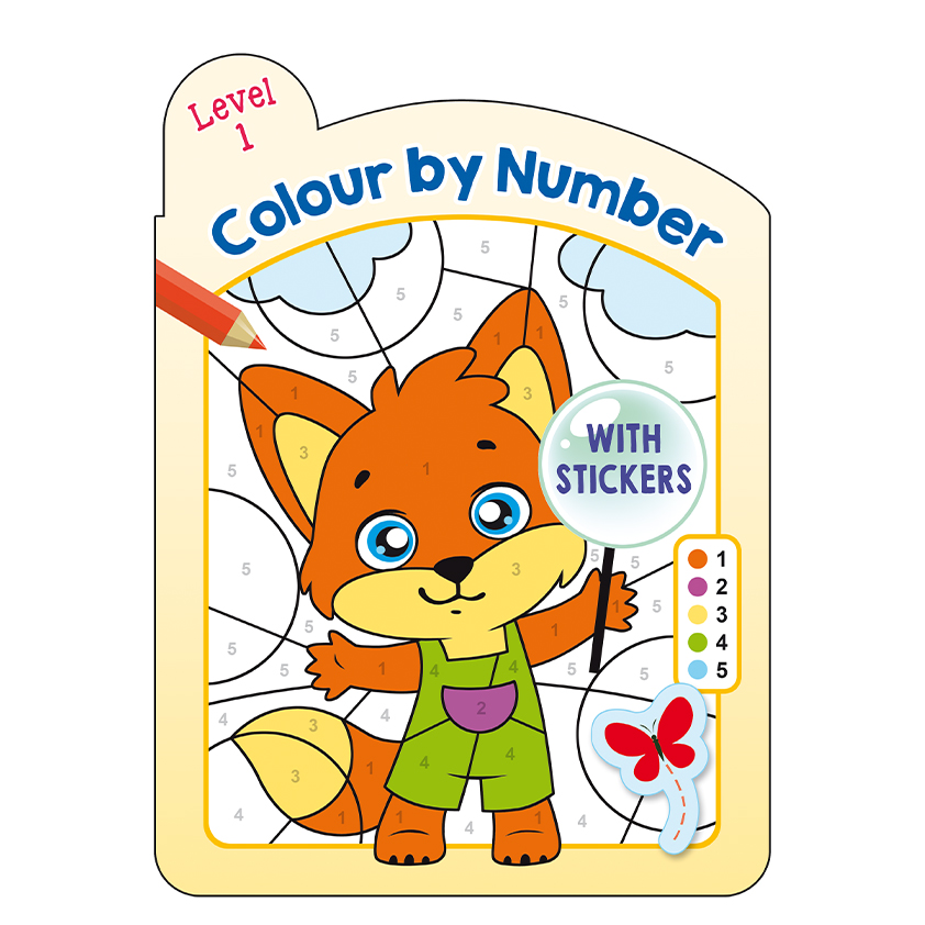 Colour by numbers - Level 1