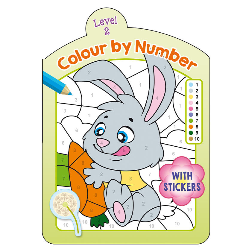 Colour by numbers - Level 2