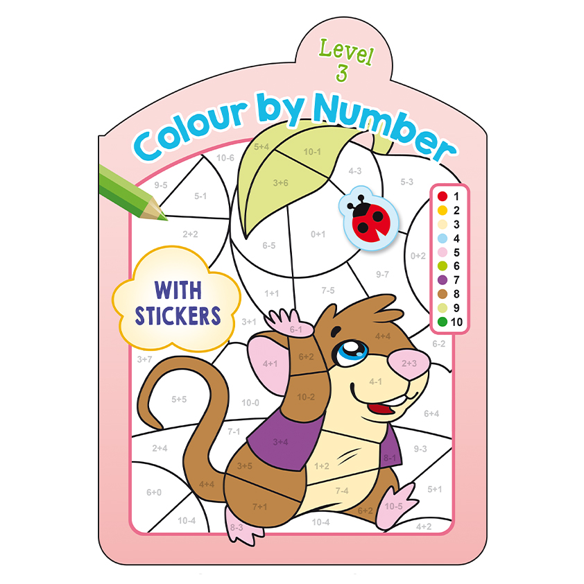 Colour by numbers - Level 3