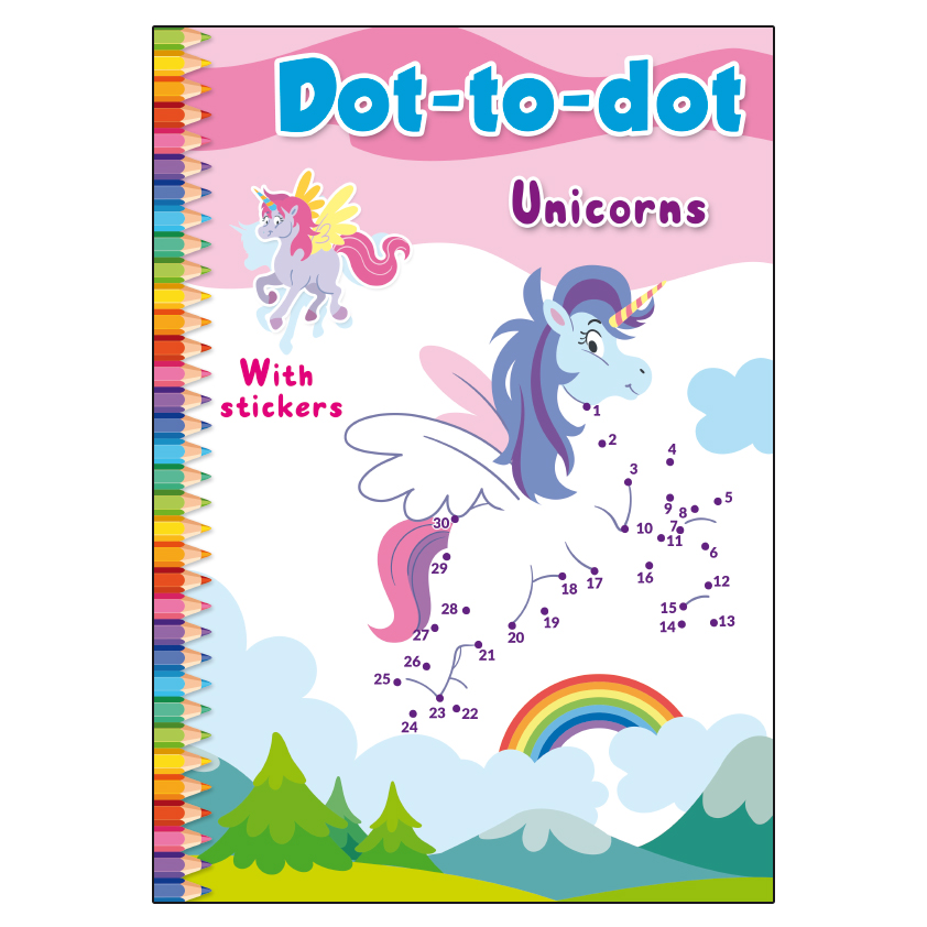 Dot-to-Dot - Unicorns