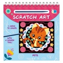 Scratch Art Book - Pets