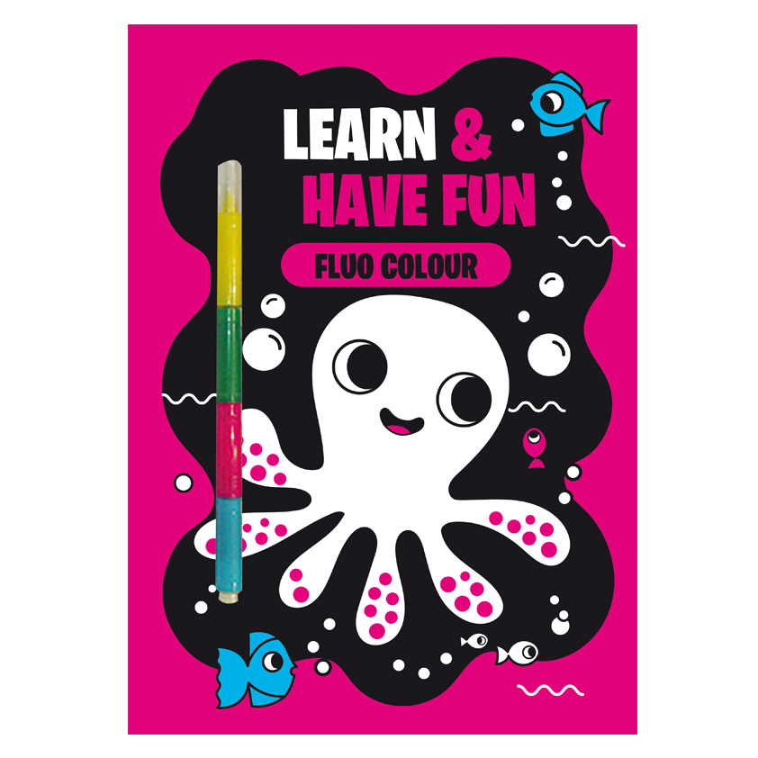 Fluo Colour “Learn & Have Fun” - Pink