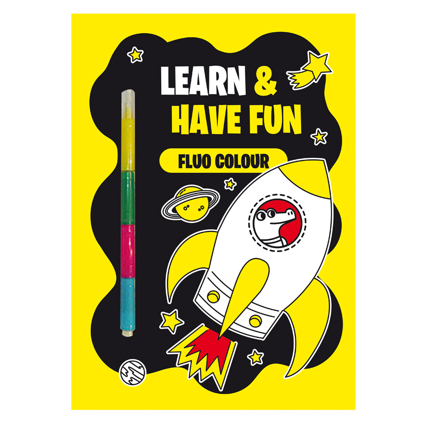 Fluo Colour “Learn & Have Fun” - Yellow