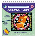 Scratch Art Book - Animals
